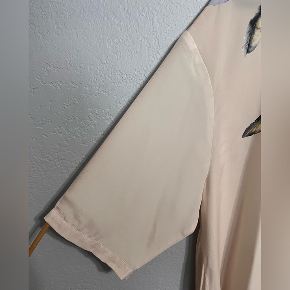 Lane Bryant Plus Size blouse with feather design - Picture 6 of 6